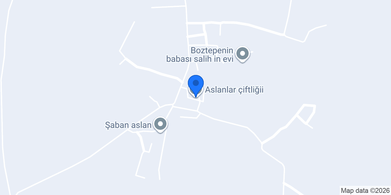 Aslanlar çiftliğii konumu