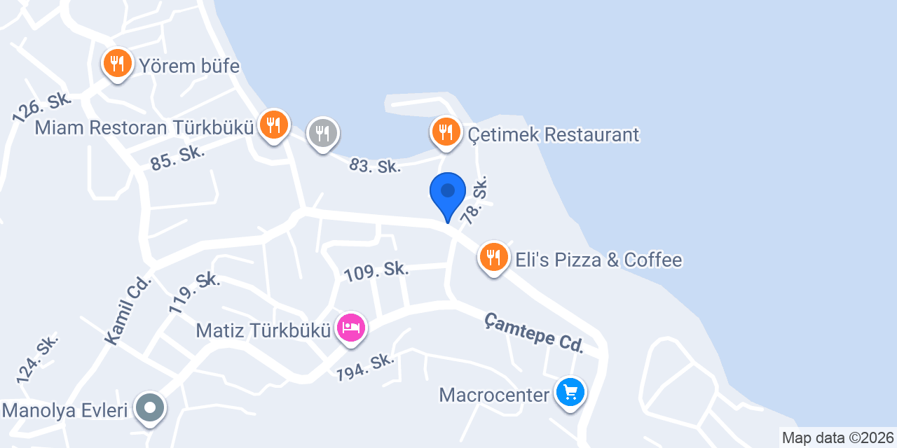 Türkbükü Elektrik konumu