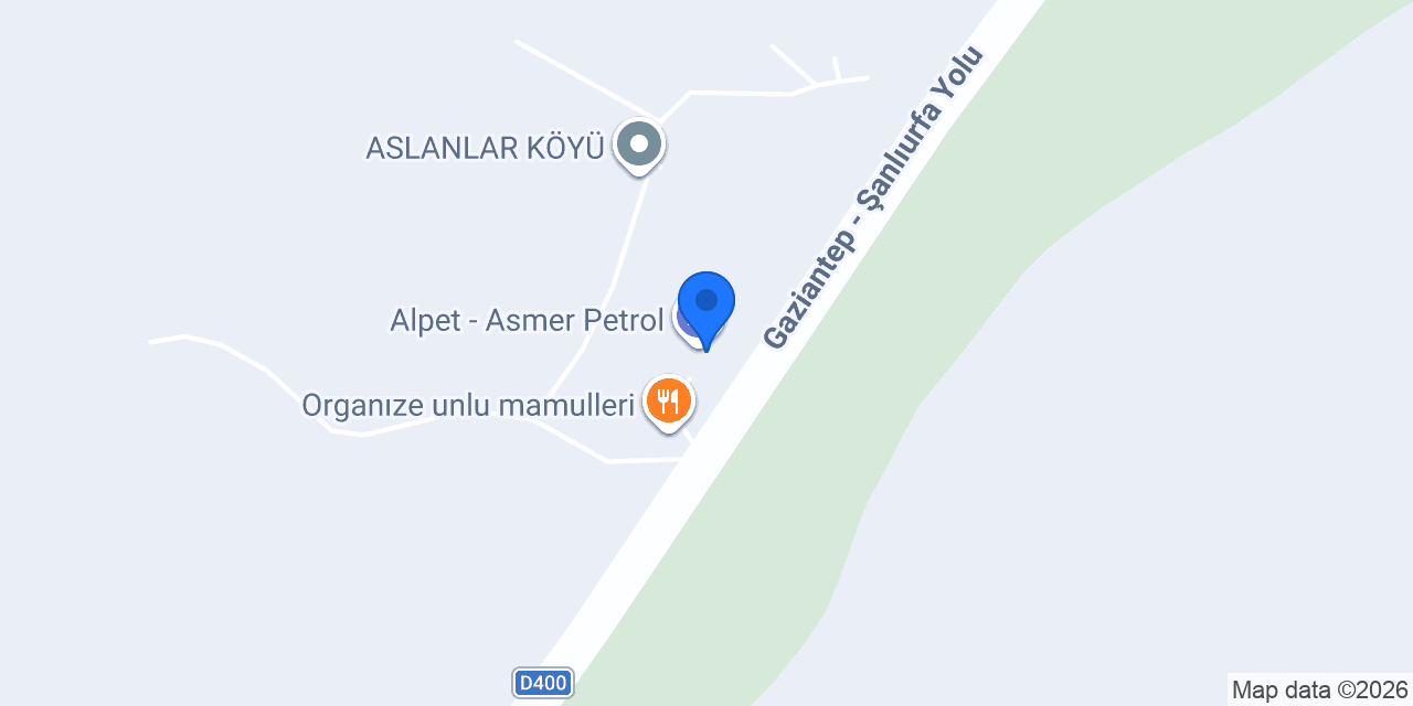 Asmer Petrol ( ALPET) konumu