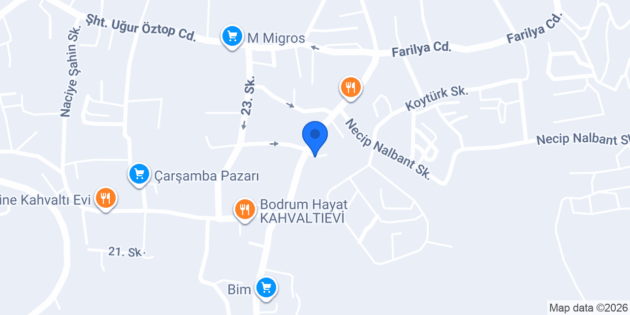 Farilya Veteriner Kliniği konumu