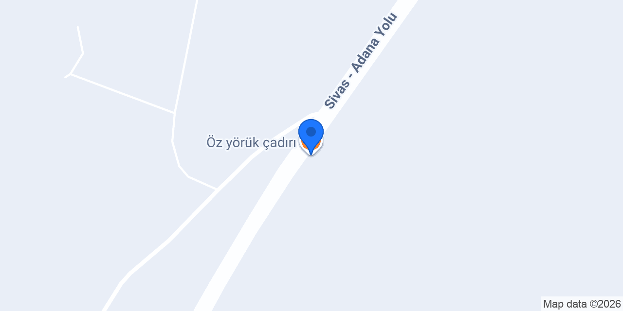 Öz yörük çadırı konumu