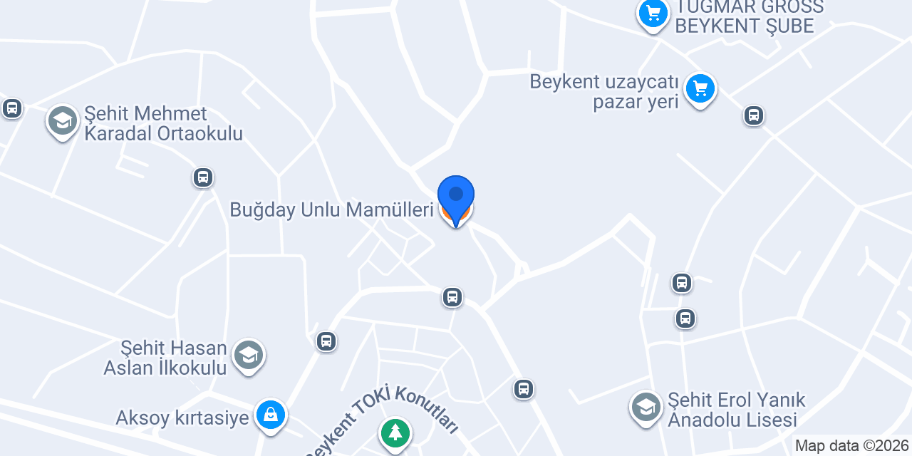 Buğday Unlu Mamülleri konumu