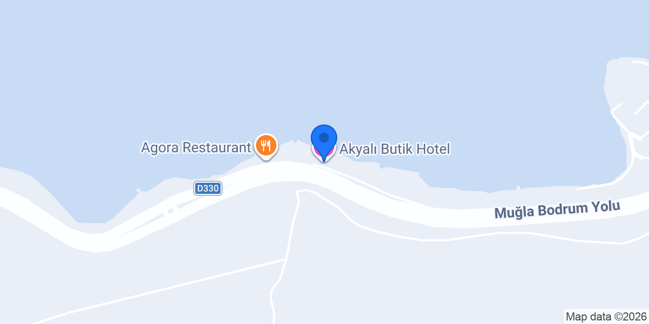 Akyalı Butik Hotel konumu