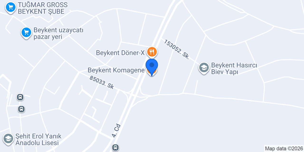 Beykent Komagene konumu