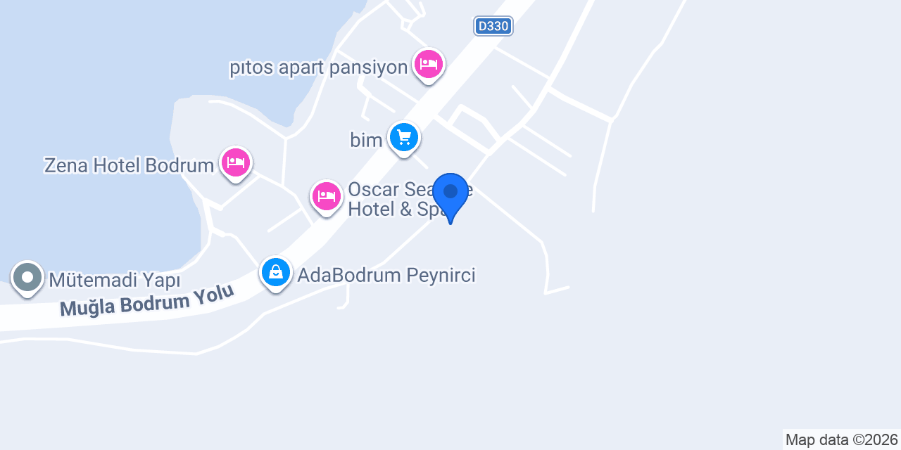 Bodrum Cankurtaran Egitim Merkezi konumu