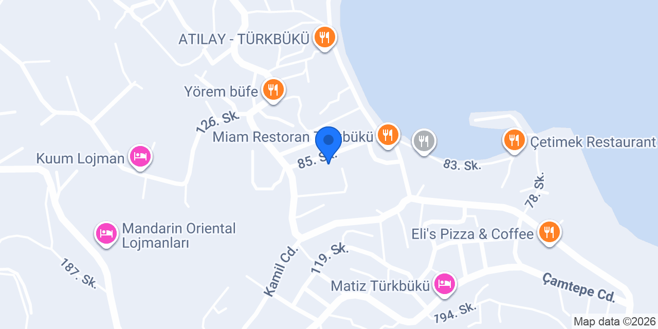 Türkbükü Pet Shop konumu