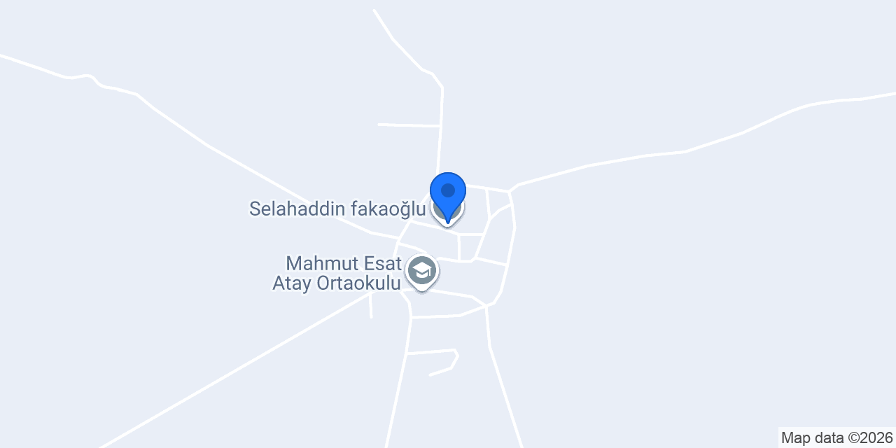 Selahaddin fakaoğlu konumu