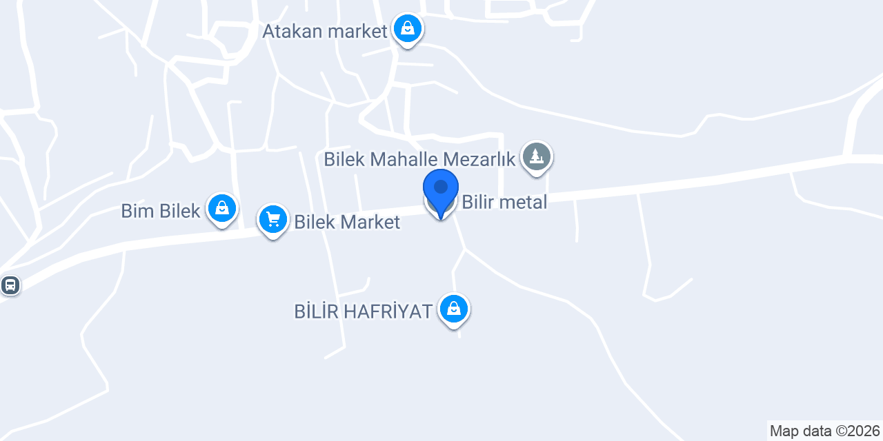 Bilir metal konumu