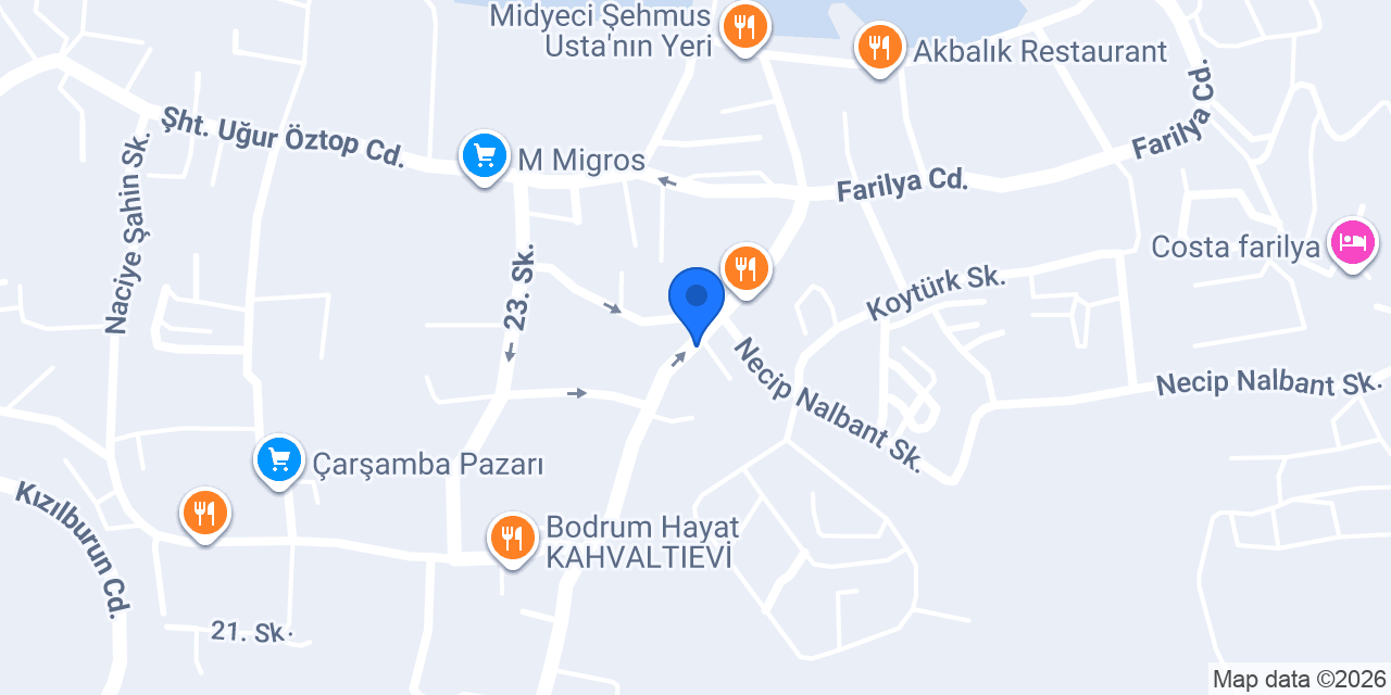Yama Bayan Terzisi Tailor konumu