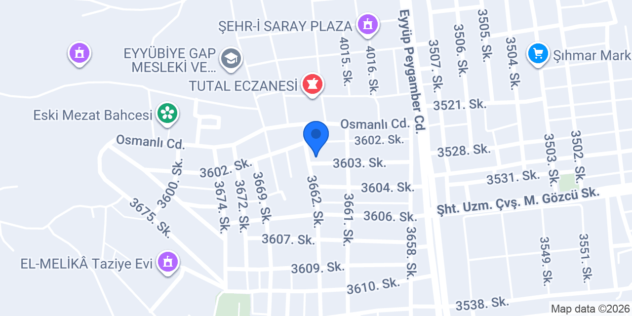 Köprübaşı Apart Evleri konumu