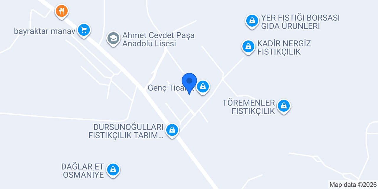 BEYRİLER FISTIKÇILIK konumu