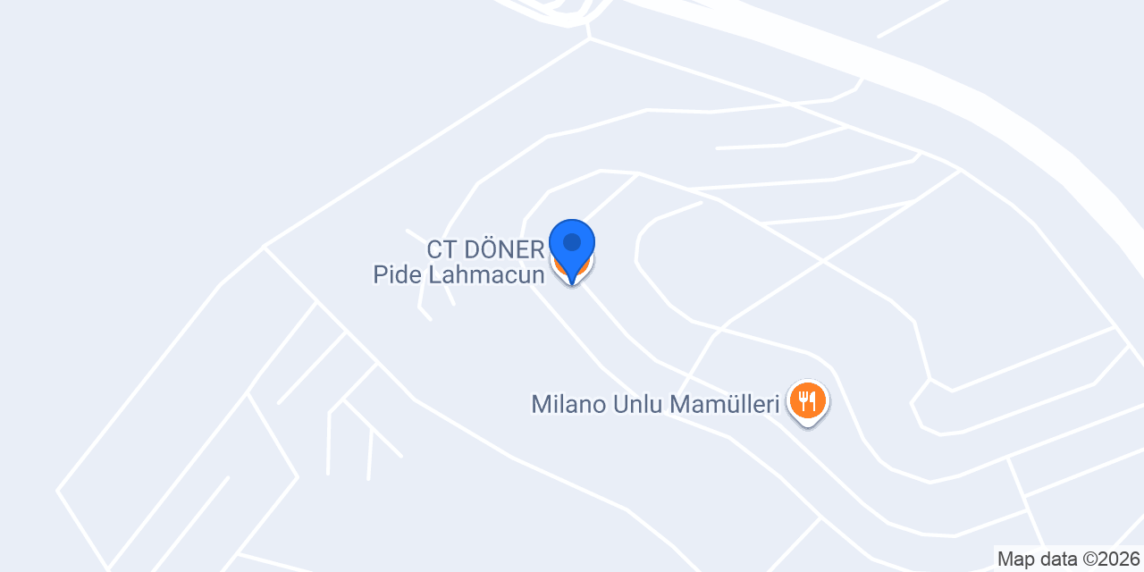 CT DÖNER Pide Lahmacun konumu