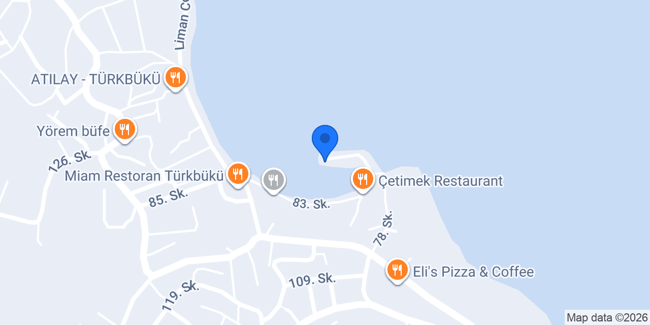 Kaplankaya Türkbükü Port konumu