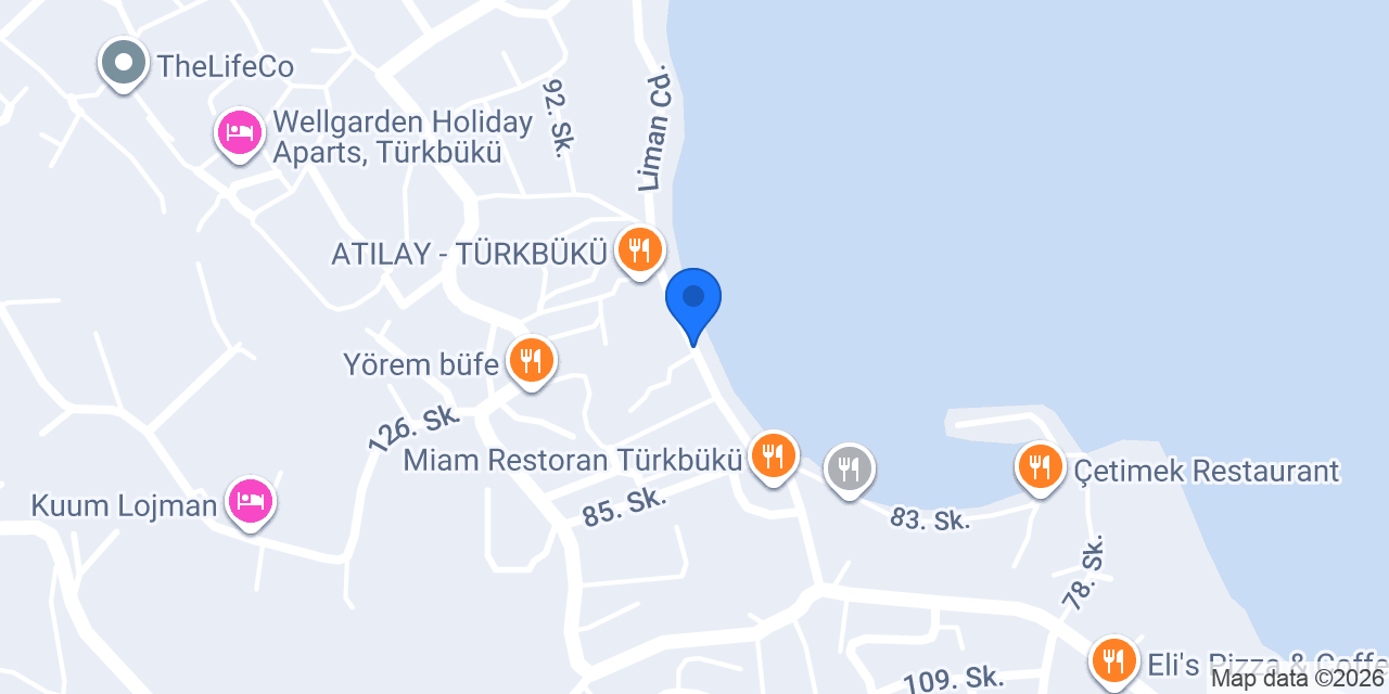Atölye Çınar, Türkbükü konumu