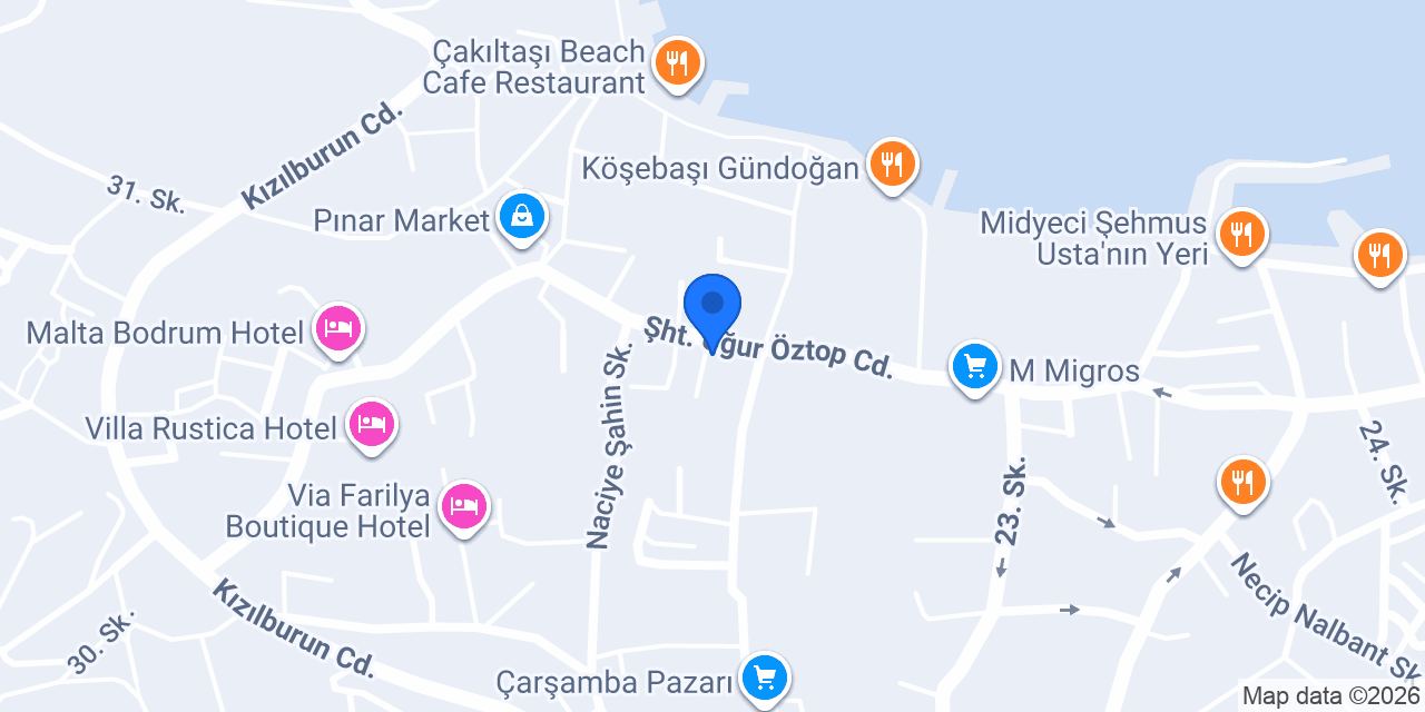 Royal Fırın Pasta Cafe Gündoğan konumu