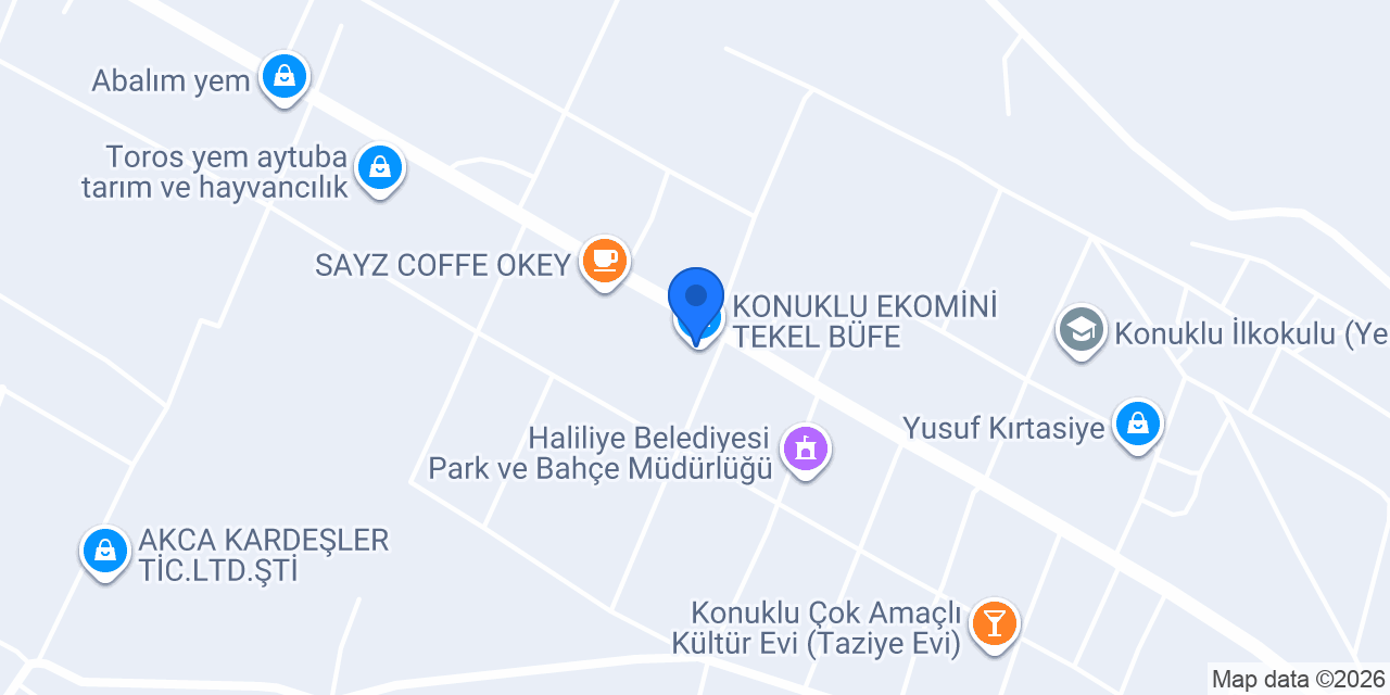 KONUKLU EKOMİNİ TEKEL BÜFE konumu