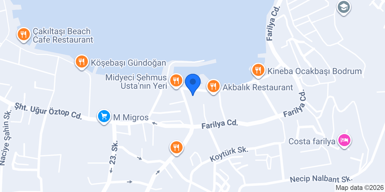 JOUR Bodrum konumu
