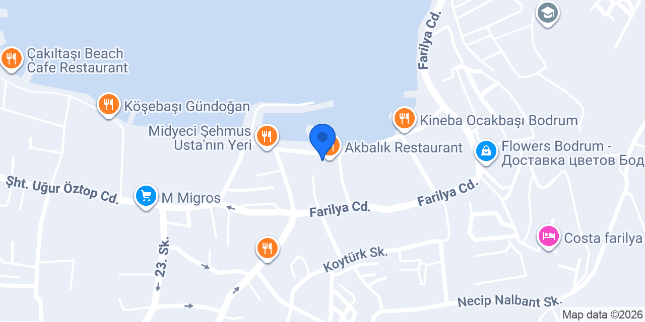 Yolluk Restoran konumu