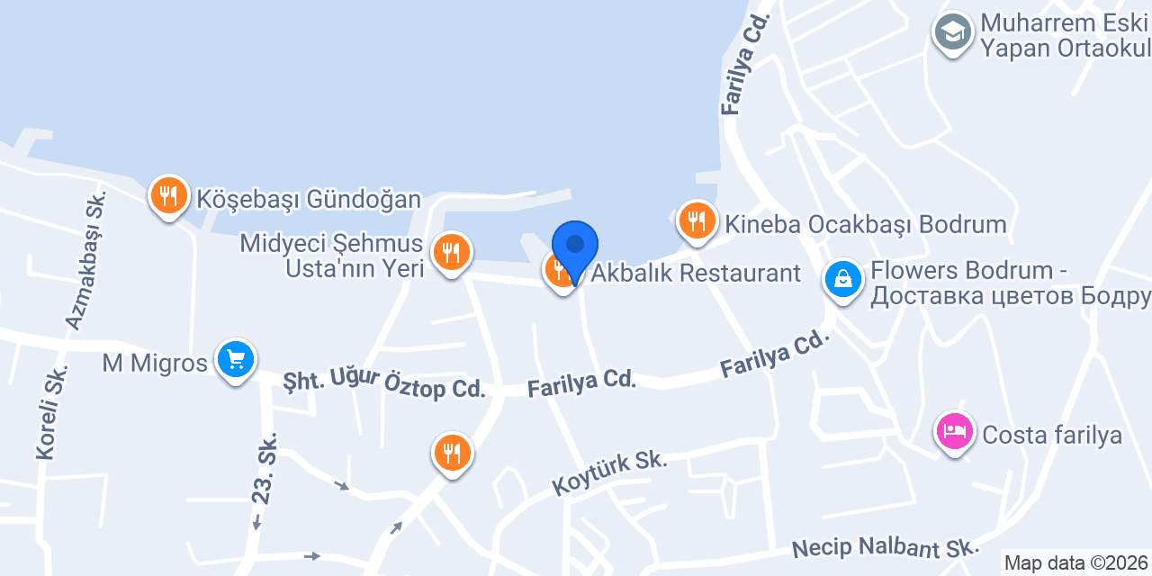 Kaana Restoran konumu