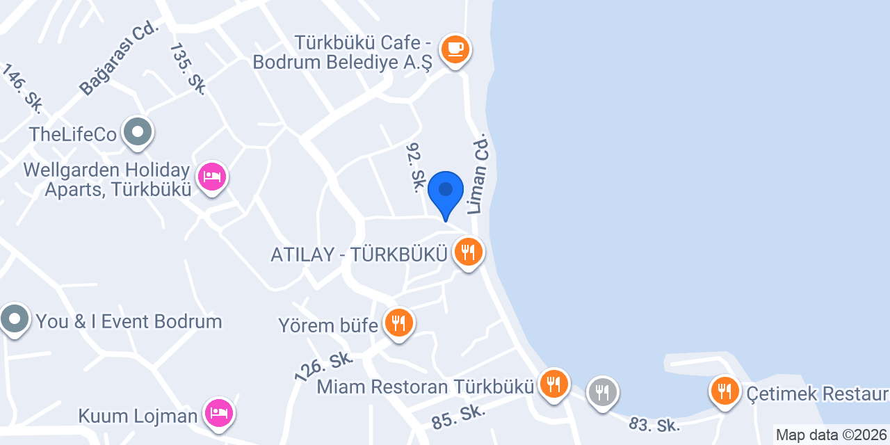 Burç Kafe Tarot konumu