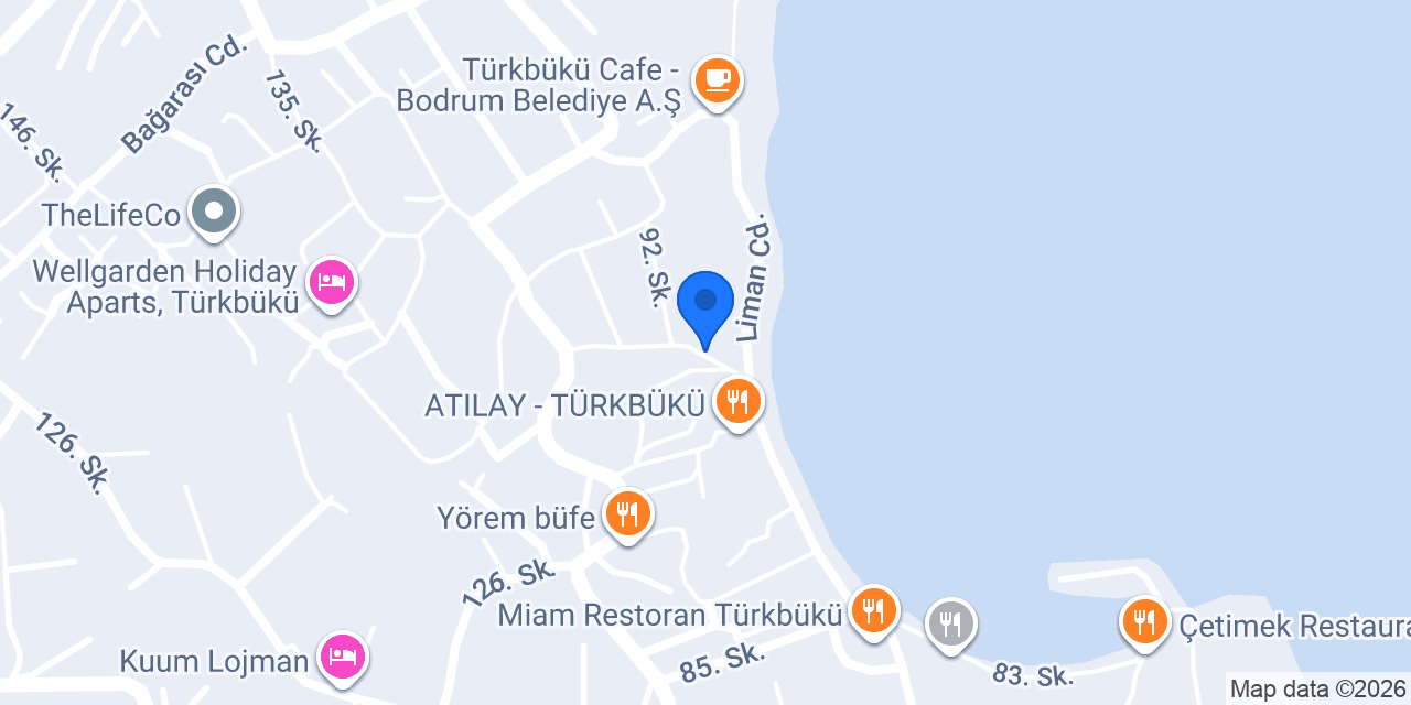 Eski Sandık Türkbükü konumu