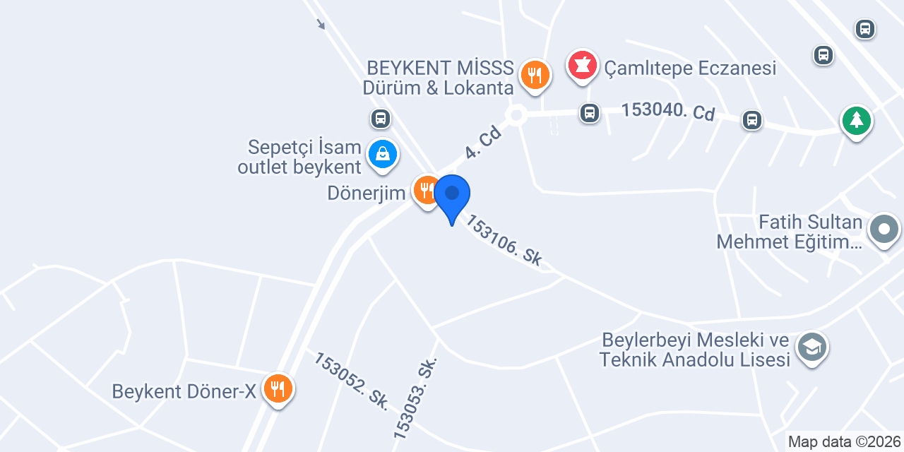 Kırk Yaprak Baklava konumu
