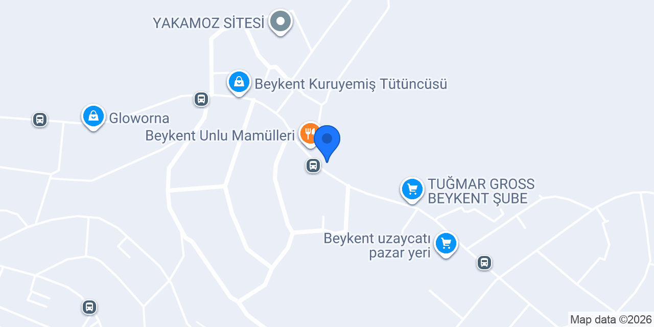 Beykent yufkacı konumu