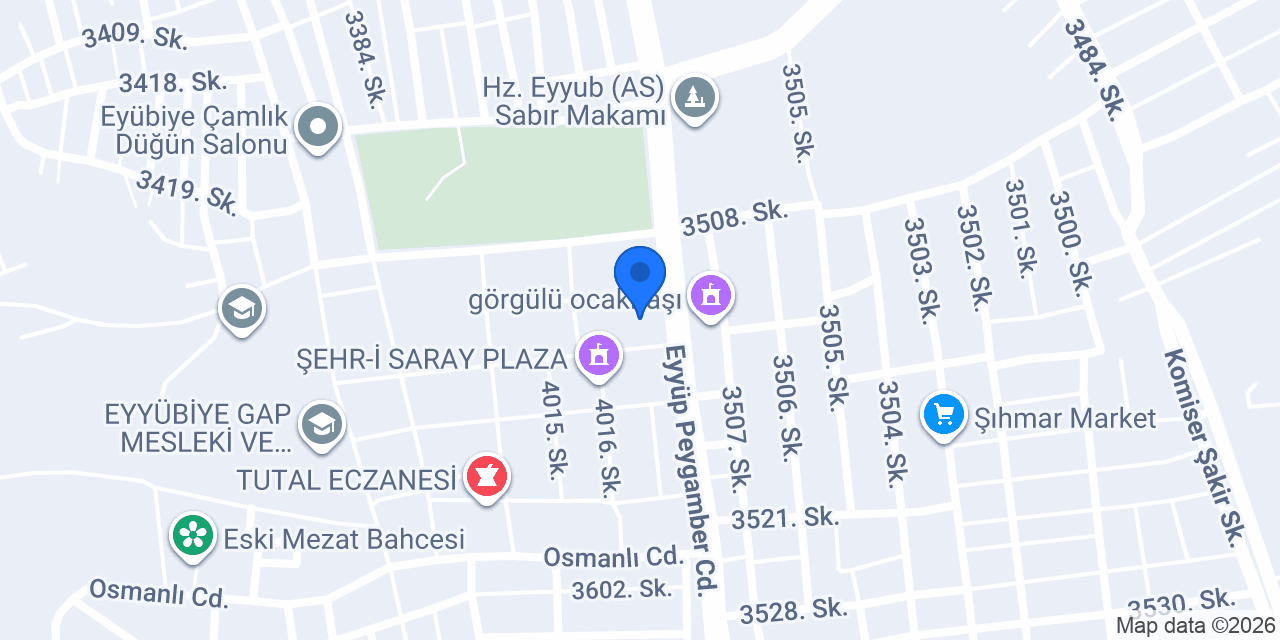 BÜYÜK URFA HOTEL konumu