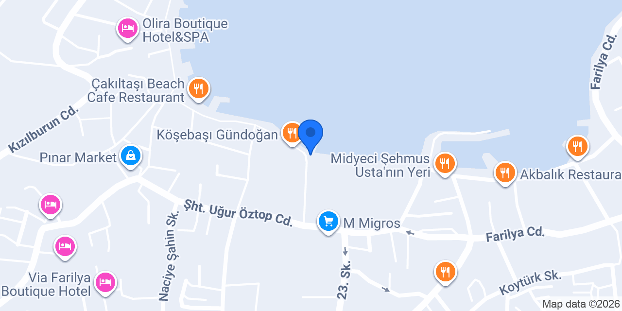 ESMER Beach & Restaurant konumu