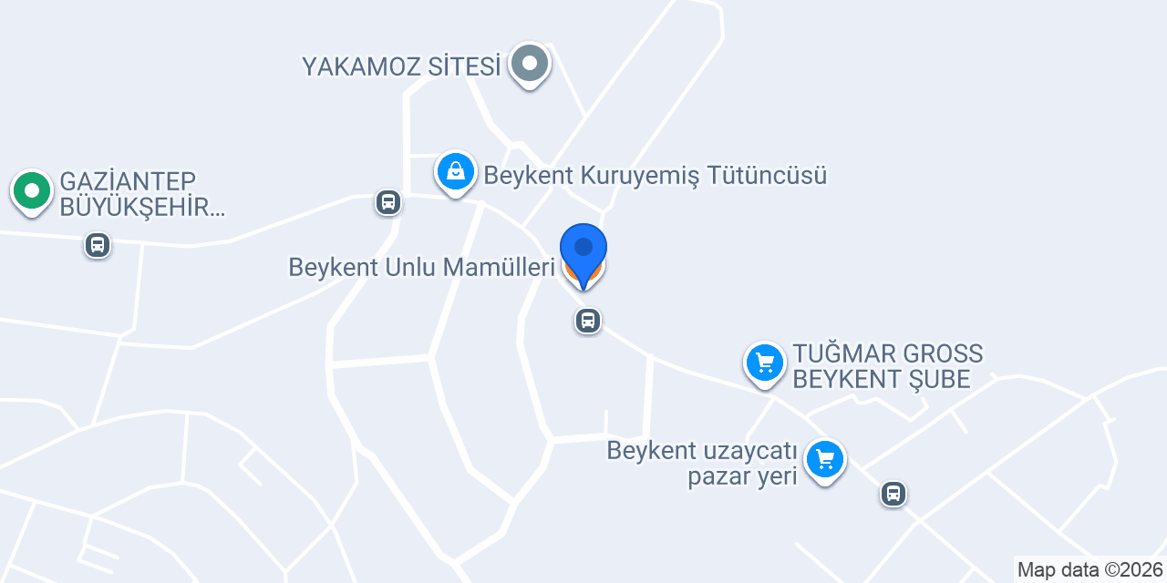 Beykent Unlu Mamülleri konumu