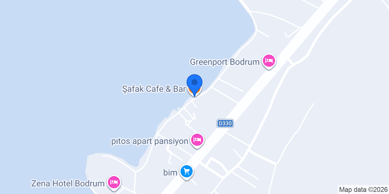 Şafak Cafe & Bar konumu