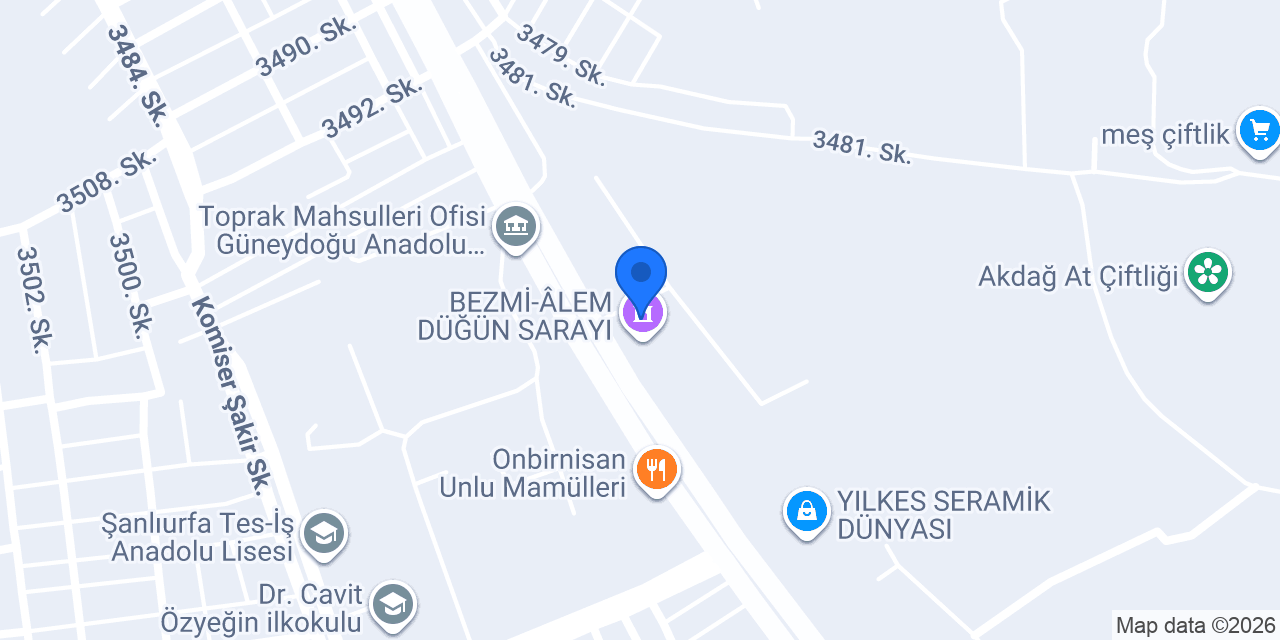 Harman İş Tarım Makinaları konumu