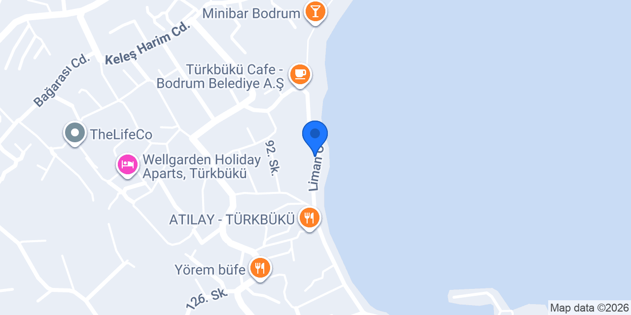 Bük Beach Club konumu