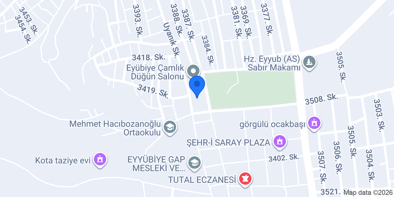 Çamlık Sofrası konumu