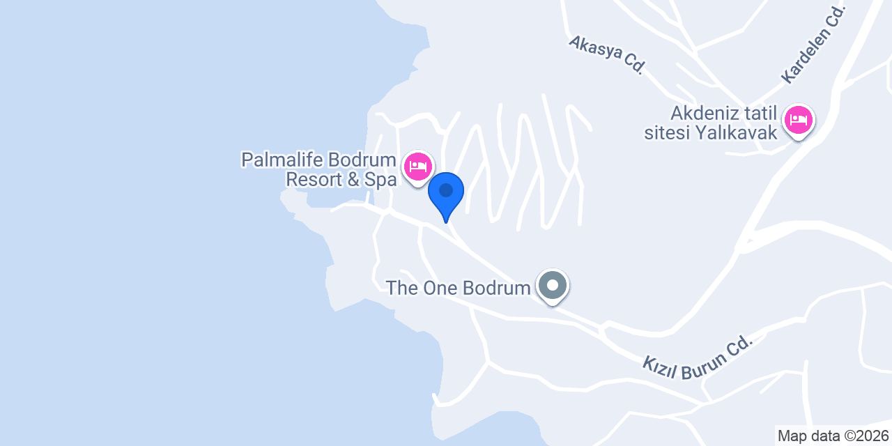 Room + Rumours @ Palmalife Bodrum konumu
