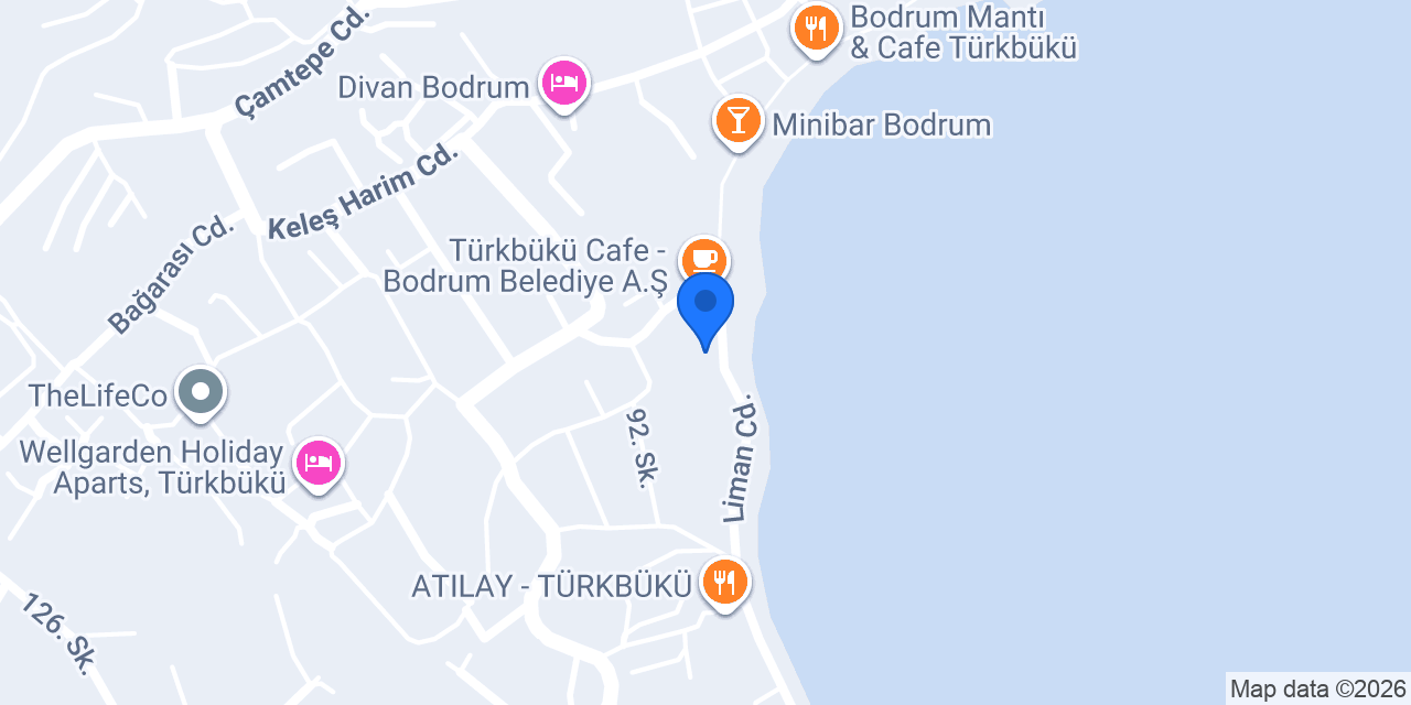 Saf Türkbükü konumu