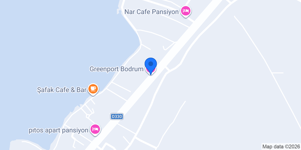 Greenport Bodrum konumu