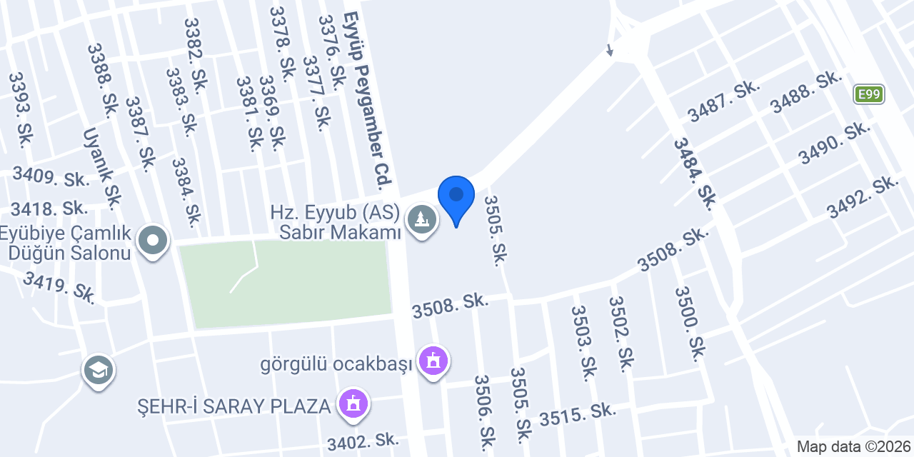 Sabır çay bahçesi konumu