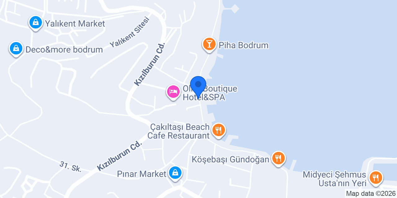 GANDİL RESTAURANT konumu