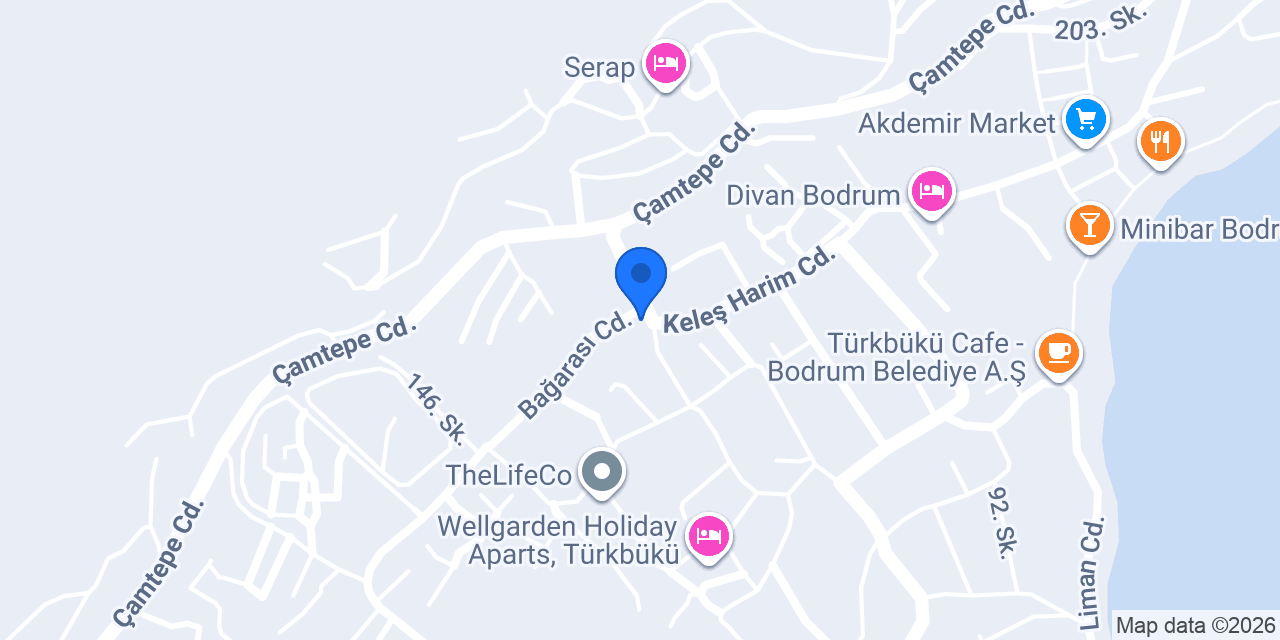 Türkbükü Yıldız Transfer konumu