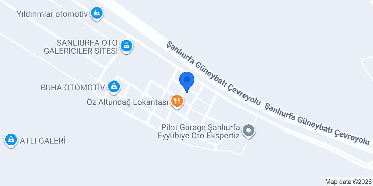 Gümüş Traktör Şanlıurfa konumu