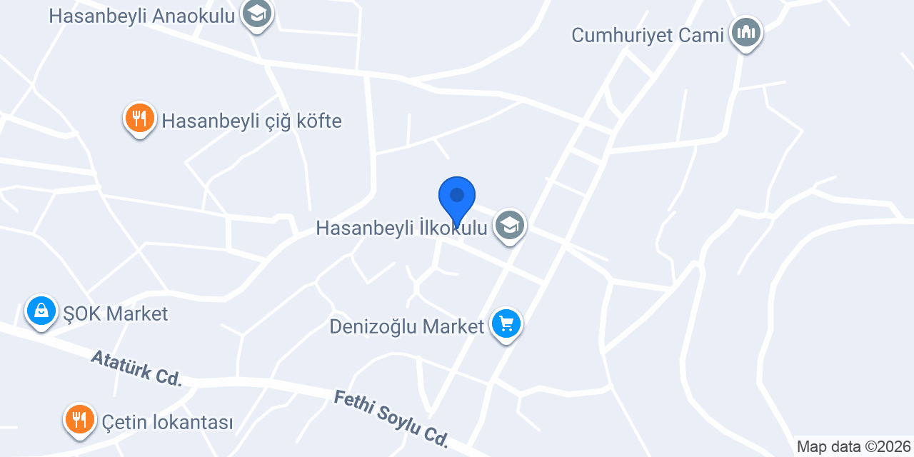 HASANBEYLİ HALK EĞİTİM MERKEZİ konumu