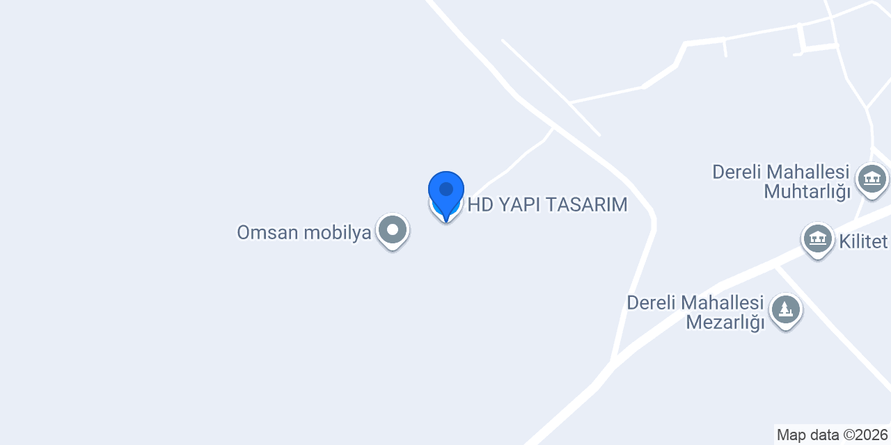 HD YAPI TASARIM konumu