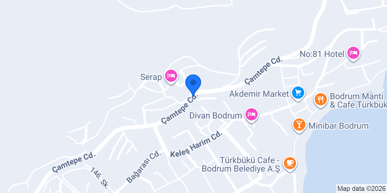 Poyraz Taş Evler Türkbükü konumu