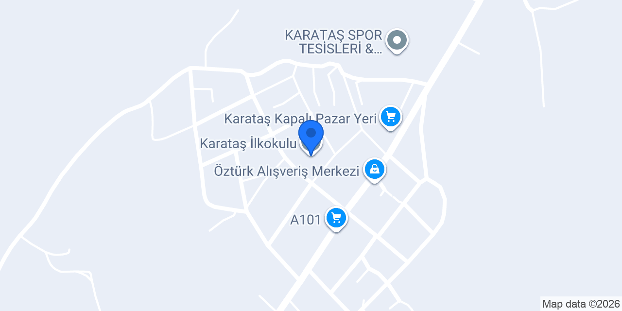 Karataş İlkokulu konumu