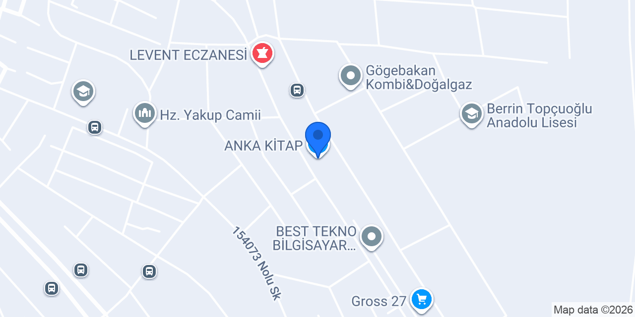 ANKA KİTAP konumu