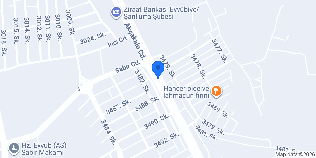 Karaçalı Tarım Makinaları konumu