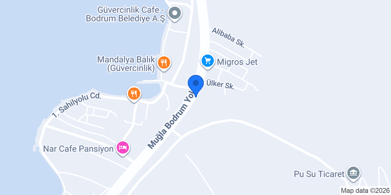 Ertürk Ticaret konumu