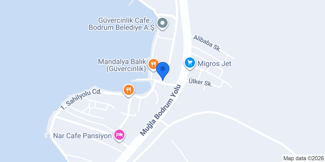 Cesur Balık market konumu