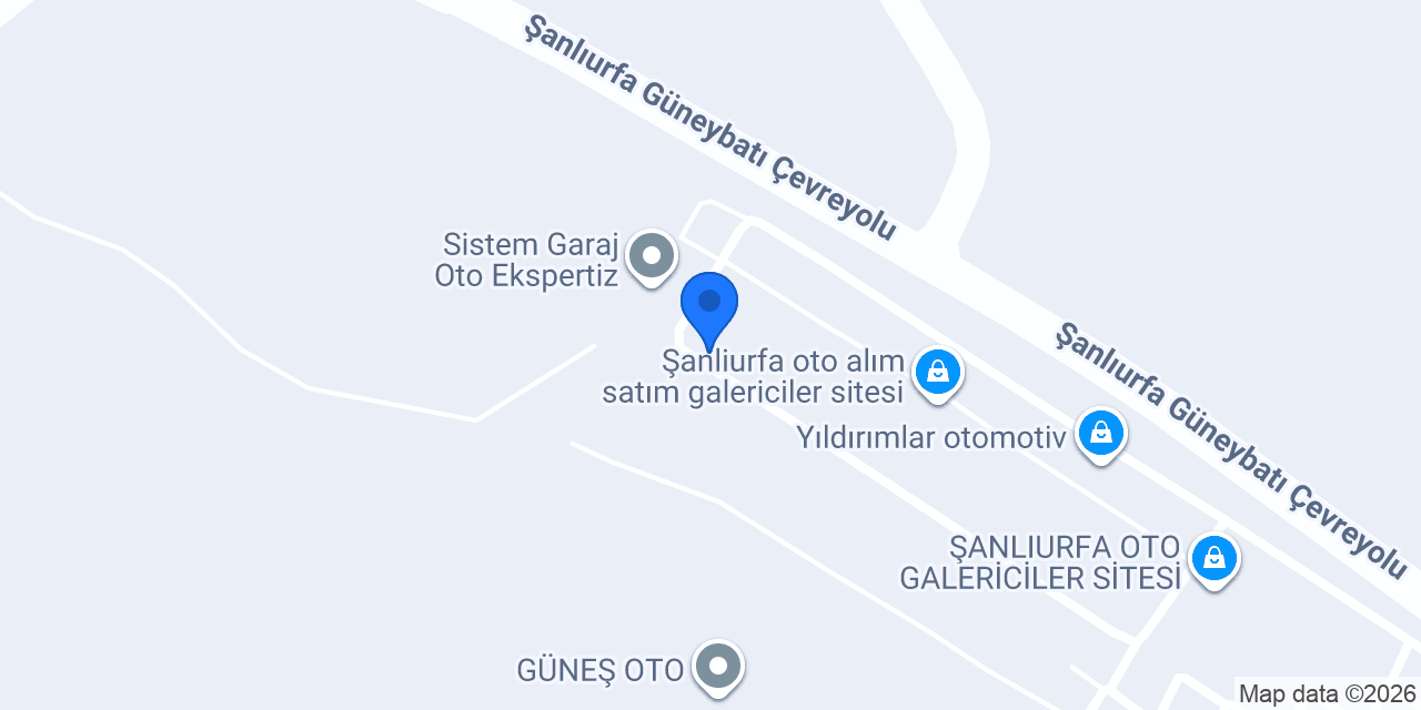 PRESTİJ AUTO ŞANLIURFA konumu